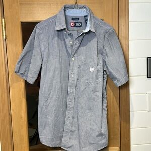 Chaps Easy Care Button-Up Shirt (Size Small)